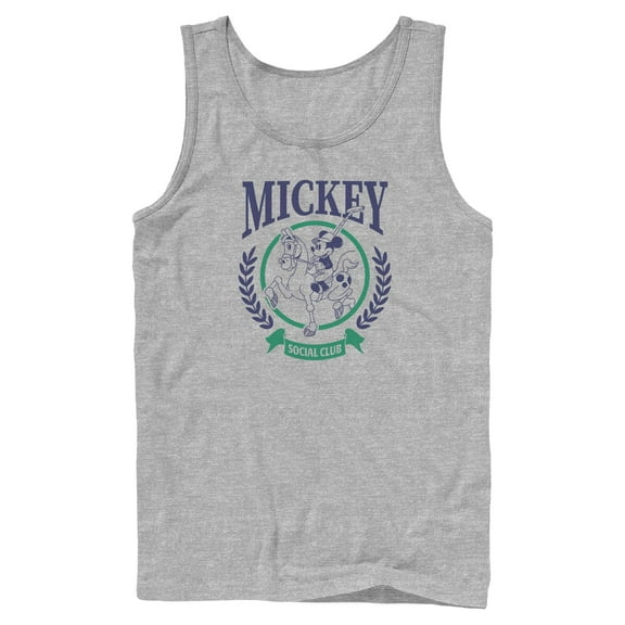 Mens Mickey & Friends Social Club Tank Top
