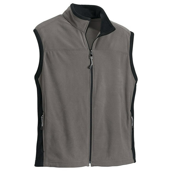 Mens Microfleece Outdoor Vest -Ash City