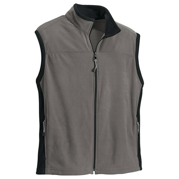Mens Microfleece Outdoor Vest -Ash City