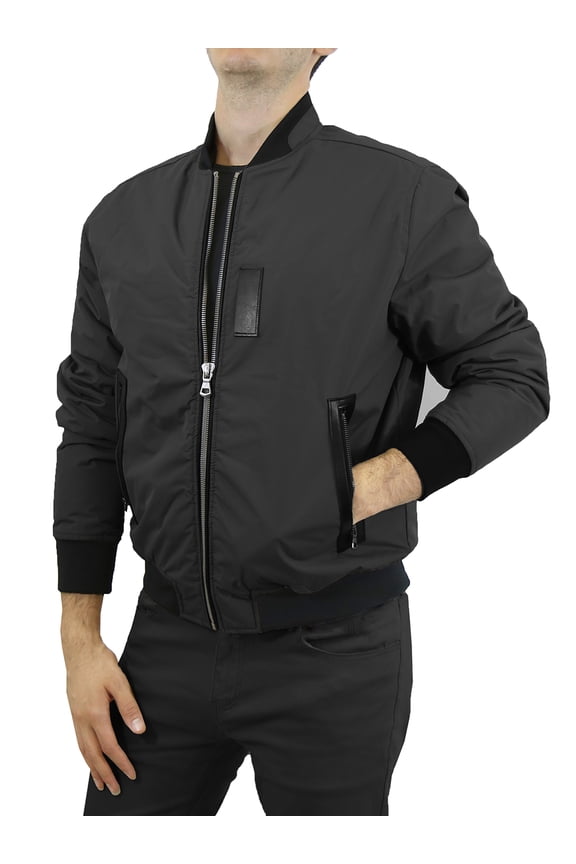 Mens Mid-Weight Aviator Bomber Flight Jackets