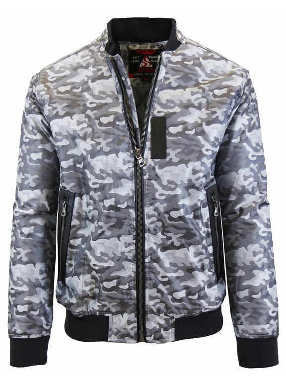 Mens Mid-Weight Aviator Bomber Flight Jackets