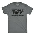thumbnail image 1 of Mens Middle Child The Reason We Have Rules T Shirt Funny Sarcastic Sibling Novelty Tee for Guys Graphic Tees, 1 of 9