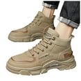 thumbnail image 1 of Mens Military Tacticle Mid Calf Combat Boots Non Slip Hiking Riding Work Ankle Booties for Outdoor Activities, 1 of 4