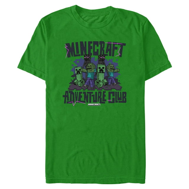 Mens Minecraft Adventure Club T Shirt
