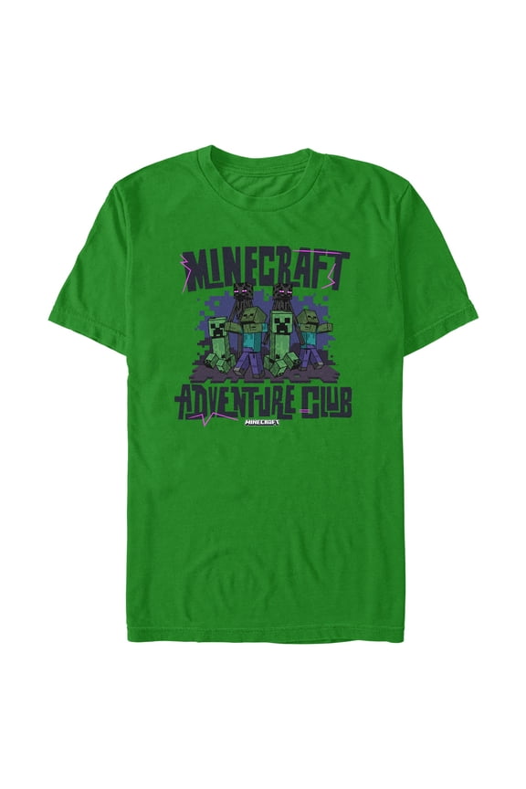 Mens Minecraft Adventure Club T Shirt