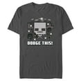 thumbnail image 1 of Mens Minecraft Dodge Skeleton T Shirt, 1 of 3