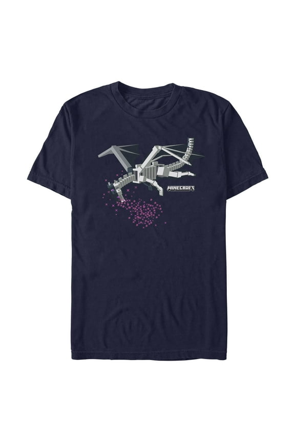 Mens Minecraft Ender Dragon Flying Decorations T Shirt