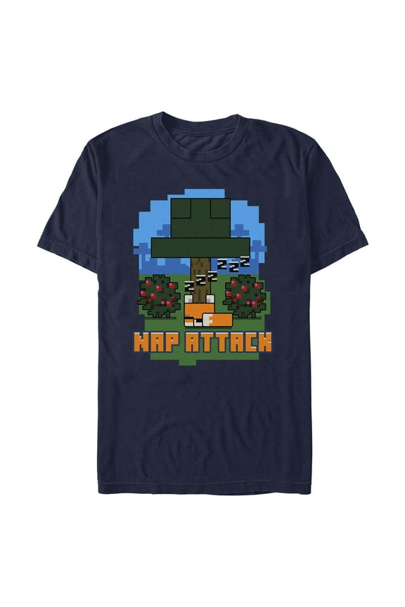 Mens Minecraft Nap Attack T Shirt