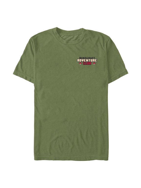 Mens Minecraft Pocket Adventure Club T Shirt