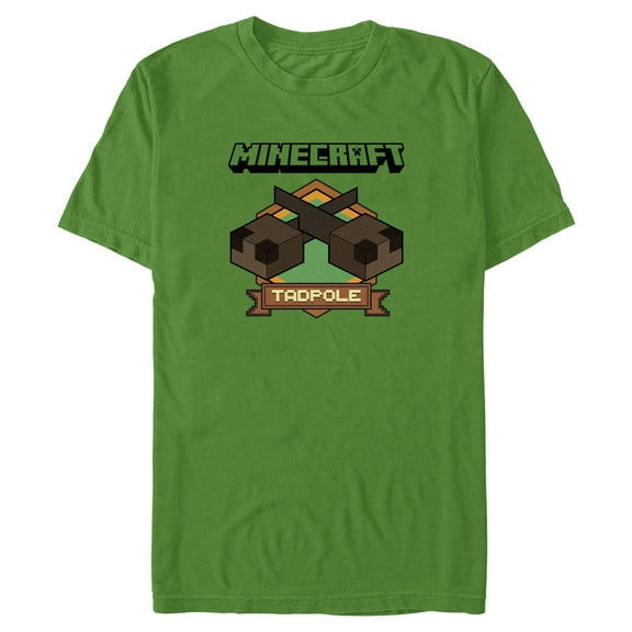Mens Minecraft Tadpole Badge T Shirt