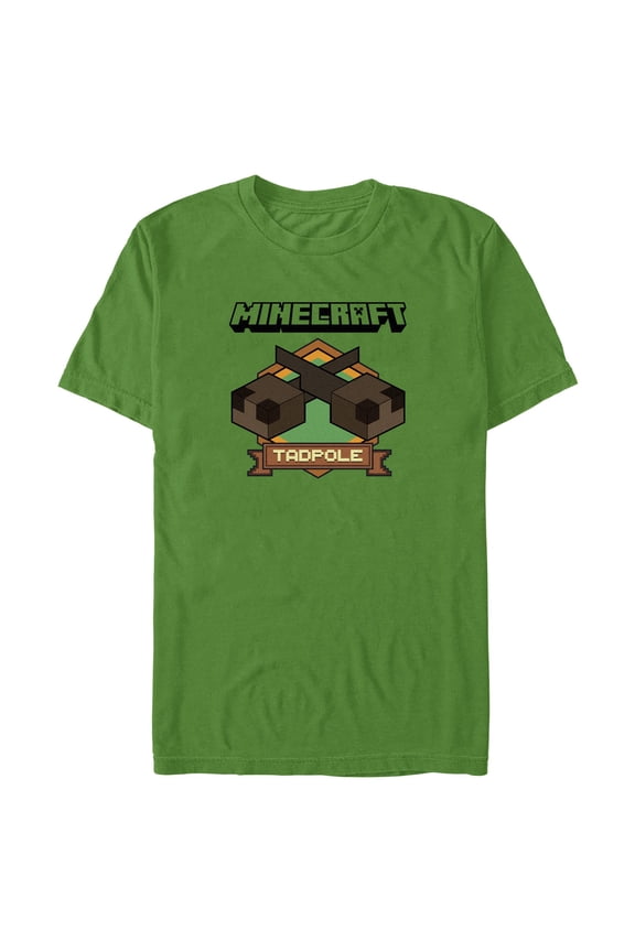 Mens Minecraft Tadpole Badge T Shirt