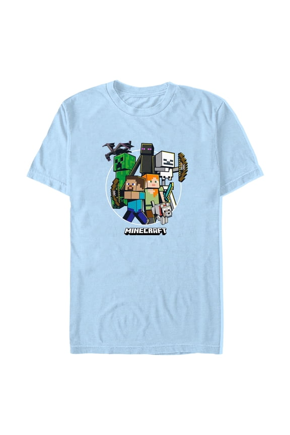 Mens Minecraft The Craft Team T Shirt