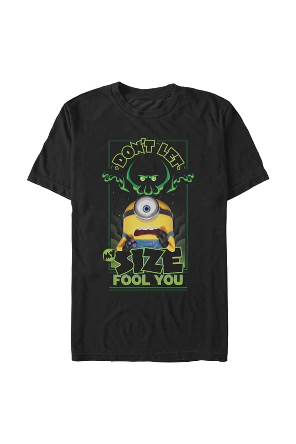 Mens Minions & Monsters Don't Let My Size Fool You T Shirt