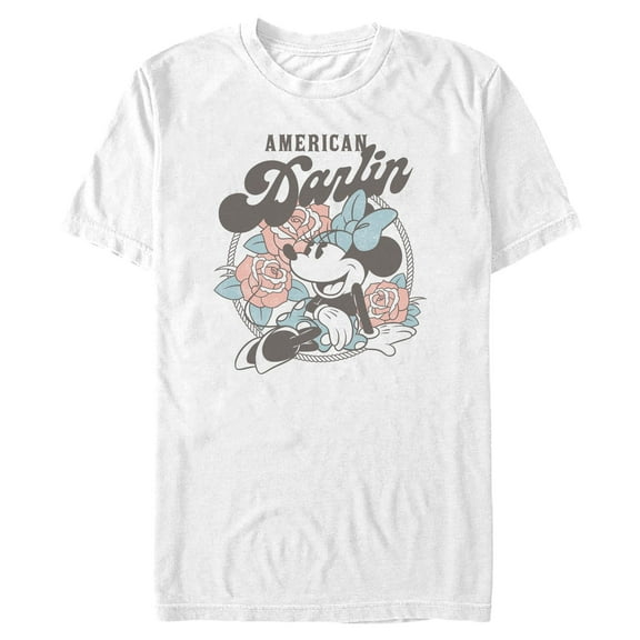 Mens Minnie Mouse American Darling T Shirt
