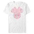 thumbnail image 1 of Mens Minnie Mouse Bow Icon Mom Flower Pattern T Shirt, 1 of 5