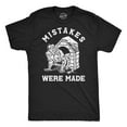 Mens Mistakes Were Made T Shirt Funny Sarcastic In The Dog House Joke Tee For Guys Graphic Tees