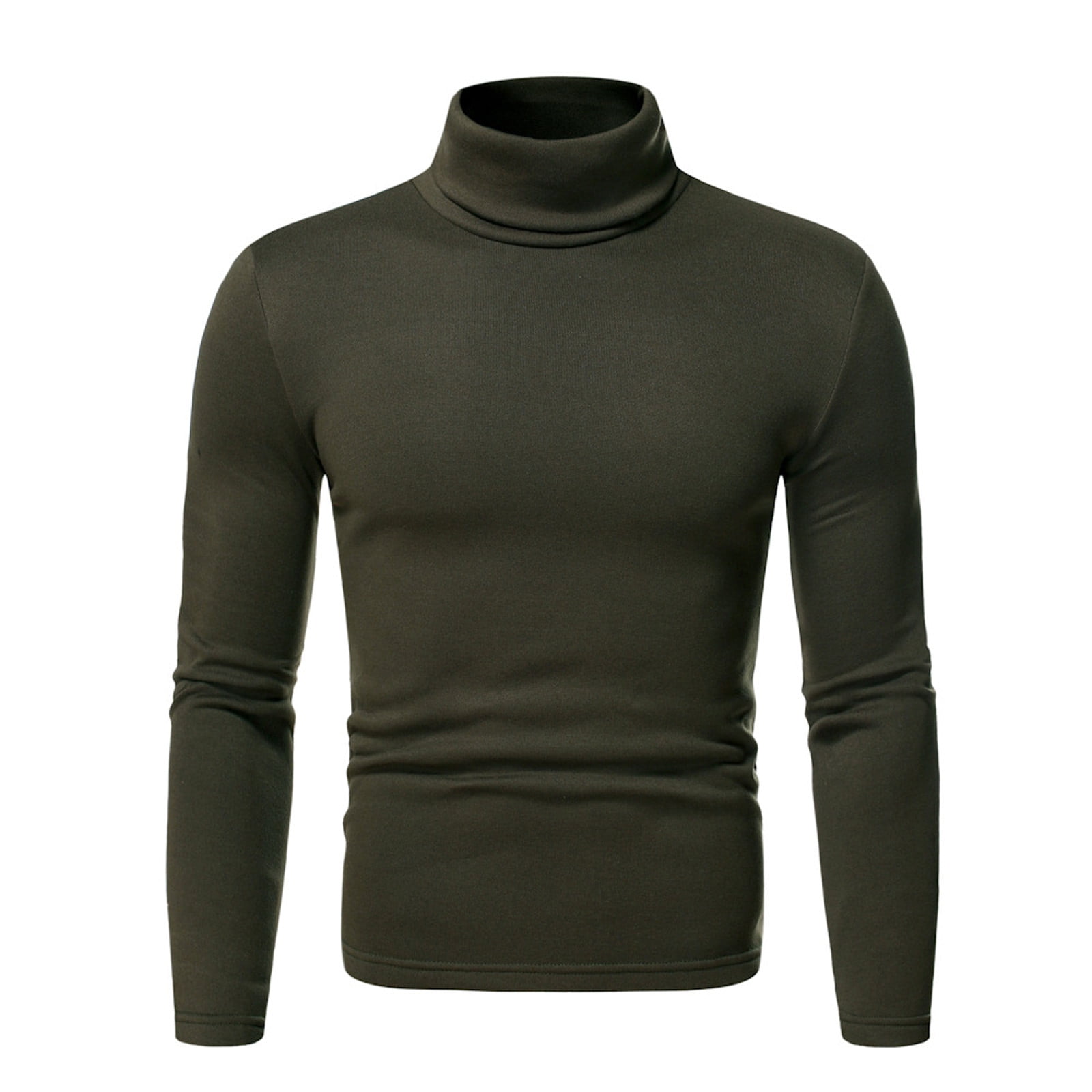 Mens Mock Neck Light Compression Shirts Workout Running Thermal Athletic Base Layer Top Male Cozy Breathable Blouse Walmart