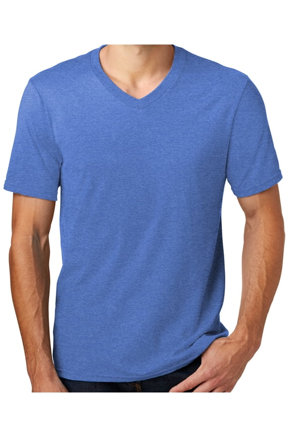 Mens Modern Slim Fit T-shirt, XL Heathered Royal