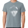 thumbnail image 1 of Mens Moe Howard Face Three 3 Stooges Tee Shirt, 2XL Dove Grey, 1 of 3