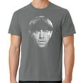 thumbnail image 1 of Mens Moe Howard Face Three 3 Stooges Tee Shirt, 3XL Pewter Grey, 1 of 3