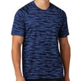 thumbnail image 1 of Mens Moisture-Wicking UV-Protection Modern Camo Tee Shirt, 2XL True Royal Blue, 1 of 5