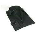 thumbnail image 1 of Mens Mondego 100% Cotton Dress Formal Classic shirt Long Sleeves sn300 black New, 1 of 5