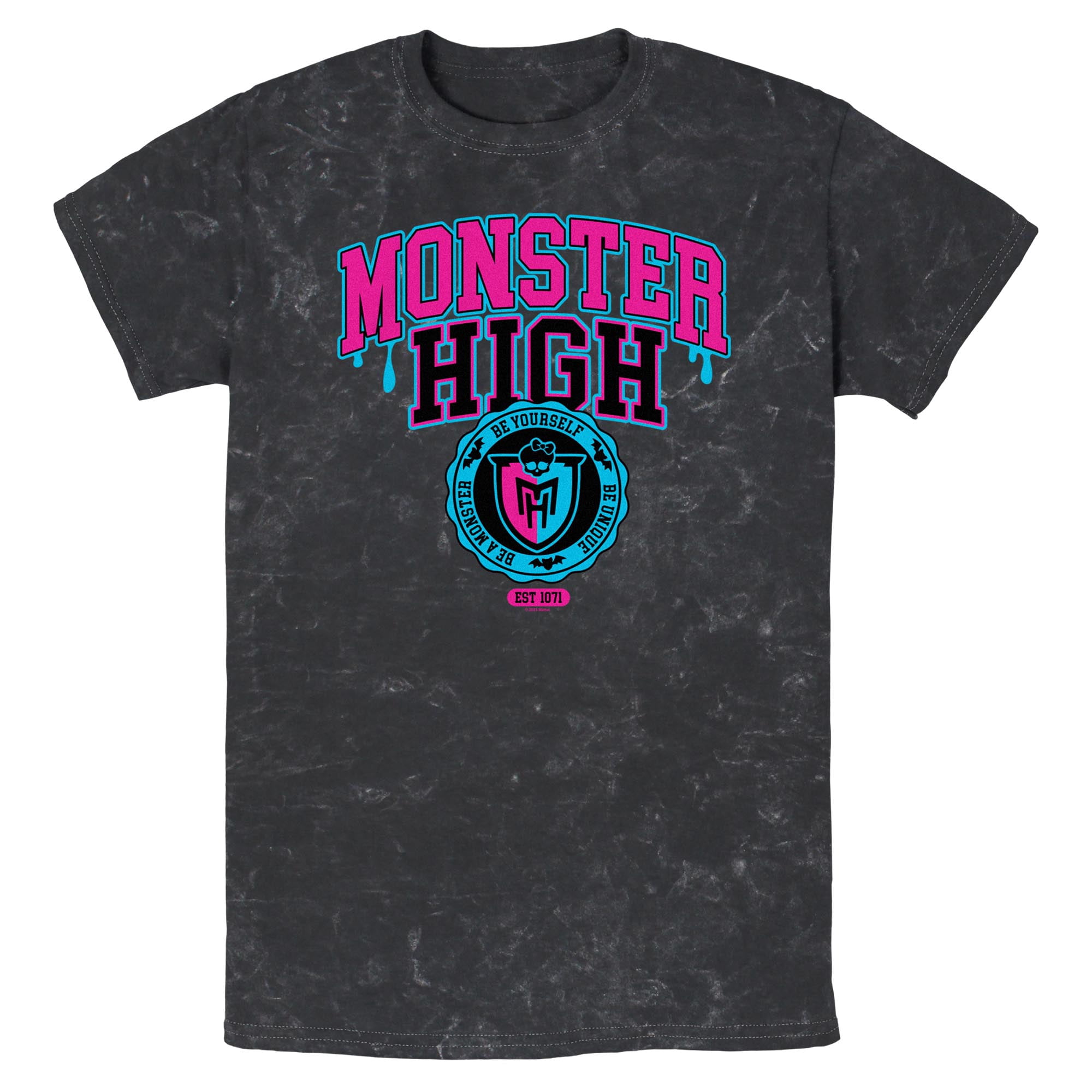 Mens Monster High Be Yourself School Logo T Shirt - Walmart.com