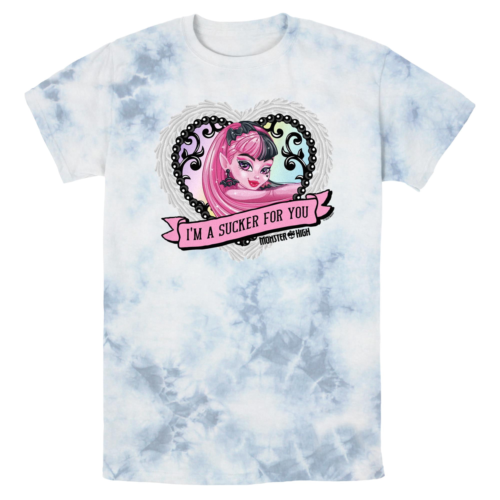 Mens Monster High Draculaura I'm A Sucker For You T Shirt - Walmart.com
