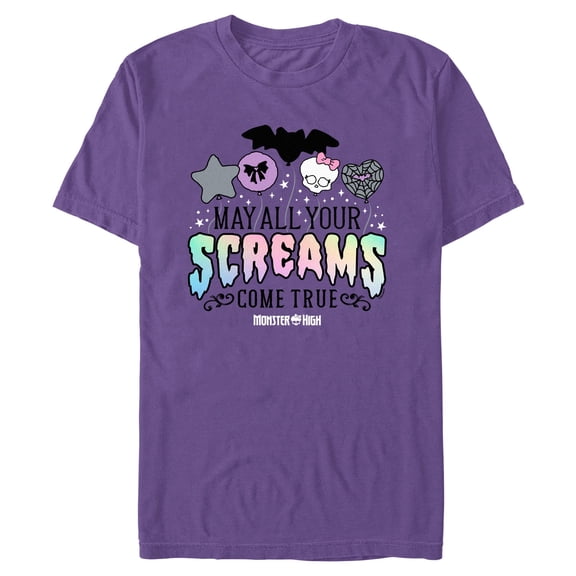 Mens Monster High May All Your Screams Come True T Shirt