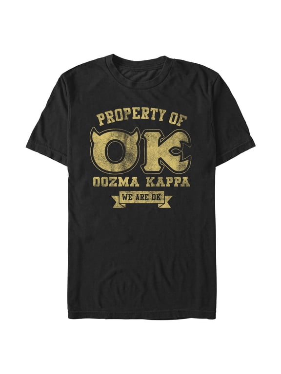 Mens Monsters Inc Distressed Property of Oozma Kappa T Shirt