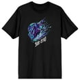 thumbnail image 1 of Mens Mortal Kombat Sub Zero Black Short Sleeve Shirt-XS, 1 of 2