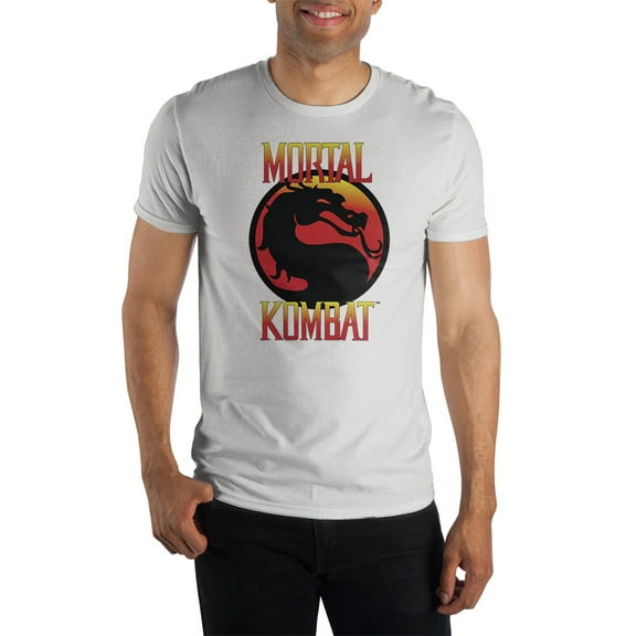 Mens Mortal Kombat Video Game Graphic Tee-Medium
