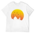 thumbnail image 1 of Mens Mosque Themed Ramadan Eid Muslim Men Islamic T-Shirt White Small, 1 of 5