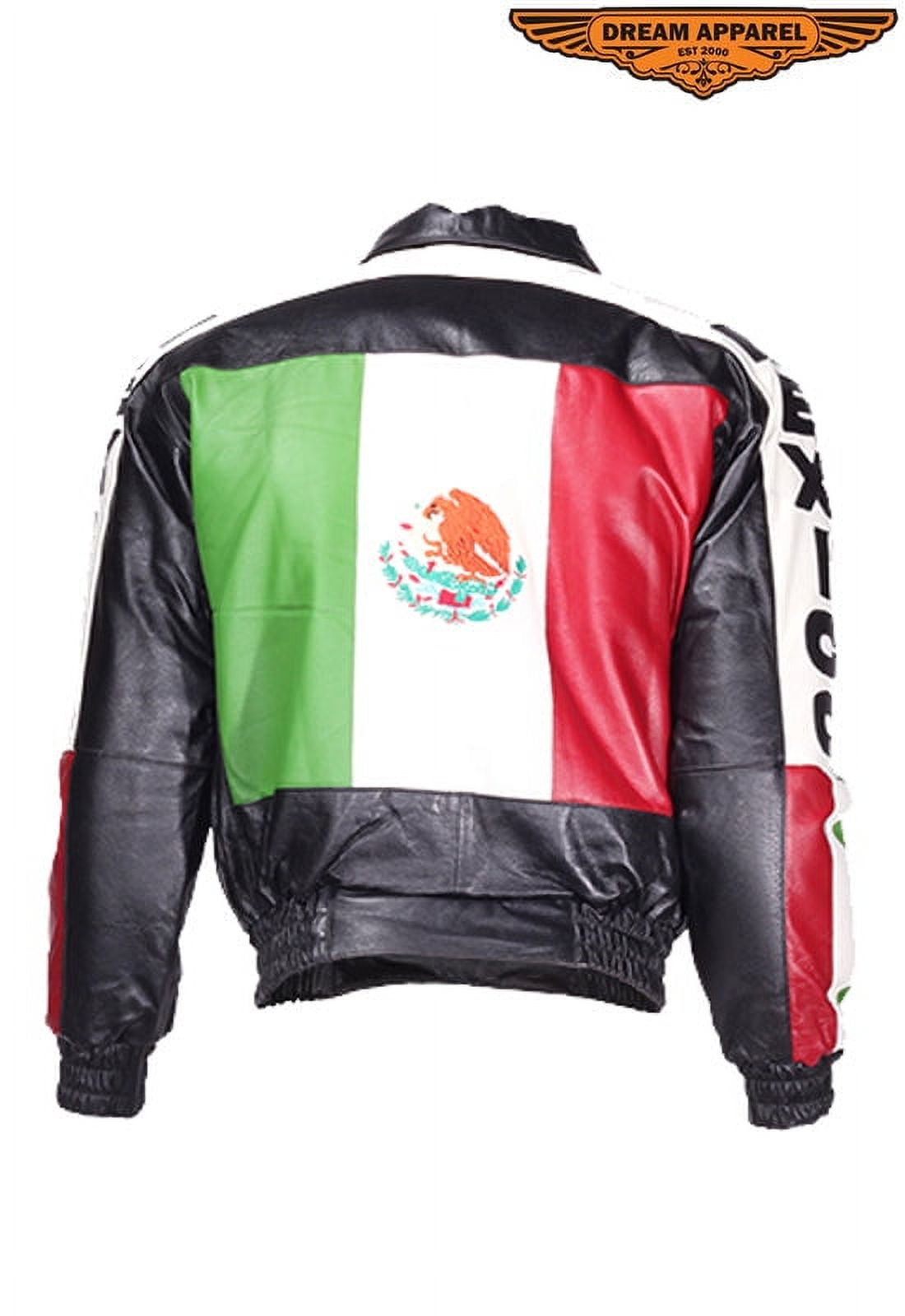 Mexican leather shop vest