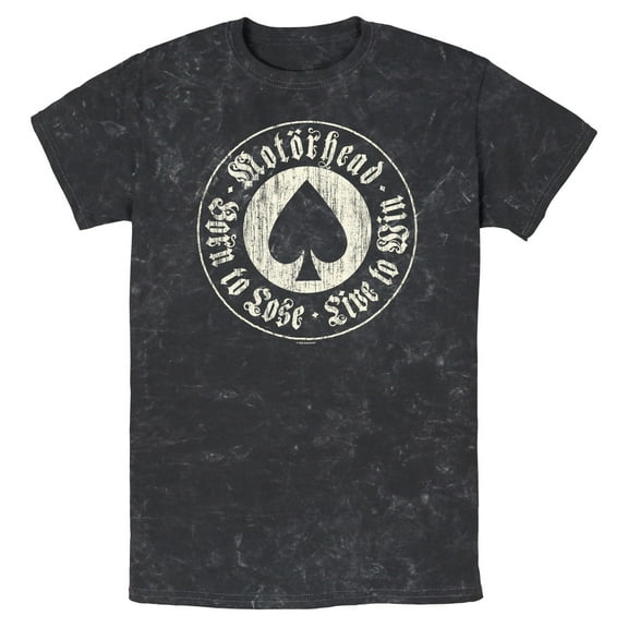 Mens Motorhead Ace of Spades Born to Lose T Shirt