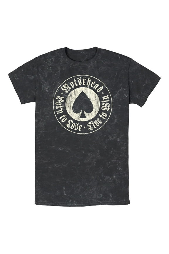 Mens Motorhead Ace of Spades Born to Lose T Shirt