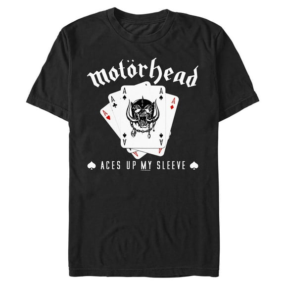 Mens Motorhead Aces Up My Sleeve T Shirt