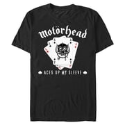 Mens Motorhead Aces Up My Sleeve T Shirt