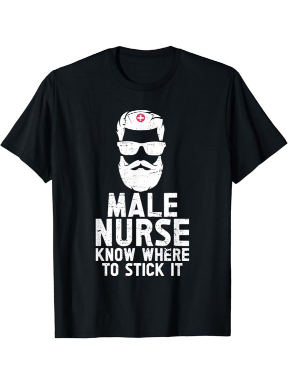 Mens Murse Male Nurse Student Man Nurses Murse Rn Graduation Week T Shirt