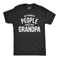 thumbnail image 1 of Mens My Favorite People Call Me Grandpa T Shirt Funny Fathers Day Tee for Guys Graphic Tees, 1 of 7