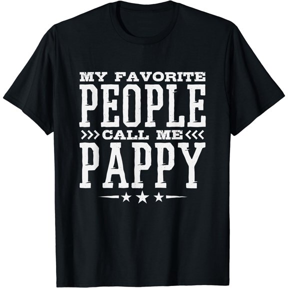 Mens My Favorite People Call Me Pappy T-Shirt, Unisex T-Shirt