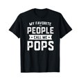 thumbnail image 1 of Mens My Favorite People Call Me Pops T-Shirt, 1 of 6