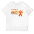 thumbnail image 1 of Mens My Nephew is a Warrior Leukemia Cancer Awareness Shirt White 3X-Large, 1 of 5