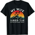 thumbnail image 1 of Mens My Wife Hiked The Appalachian Trail Saying T-Shirt, 1 of 2