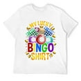 thumbnail image 1 of Mens My lucky Bingo Shirt for a Balls loving Player T-Shirt White L, 1 of 5