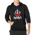 thumbnail image 1 of Mens NASA Hoodie, Unisex 3D Print Graphic Pullover Hooded, Casual Cotton Hoodies with Pocket, Long Sleeve Sweatshirt, 1 of 6
