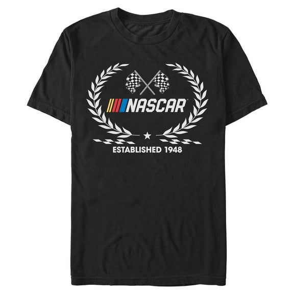 Mens NASCAR Established 1948 Laurel Wreath T Shirt