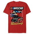 thumbnail image 1 of Men's Mad Engine  Red NASCAR Racers Graphic T-Shirt, 1 of 5