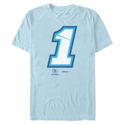 Mens NASCAR Trackhouse Ross Chastain Racing Car Number One T Shirt