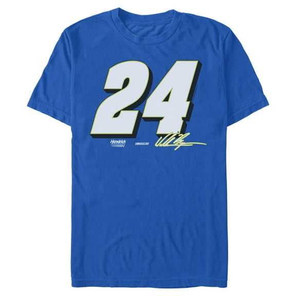 Men's Mad Engine  Royal William Byron Big Number Graphic T-Shirt